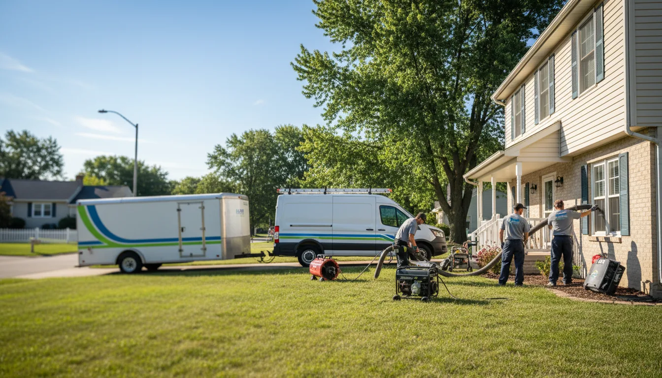 Flooded Basement Restoration And Cleanup With Repair in Murdock, NE near me